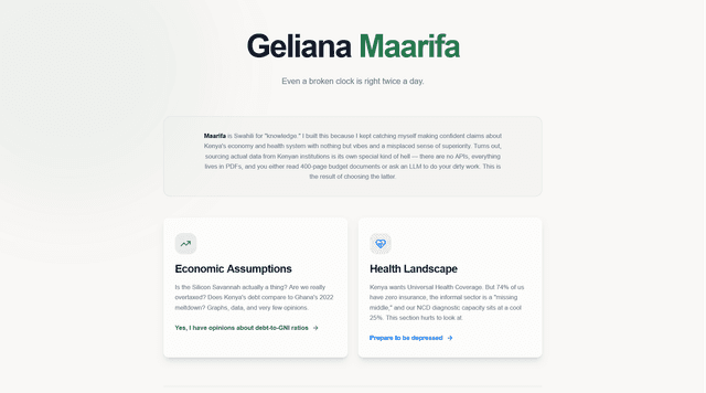 Geliana Maarifa