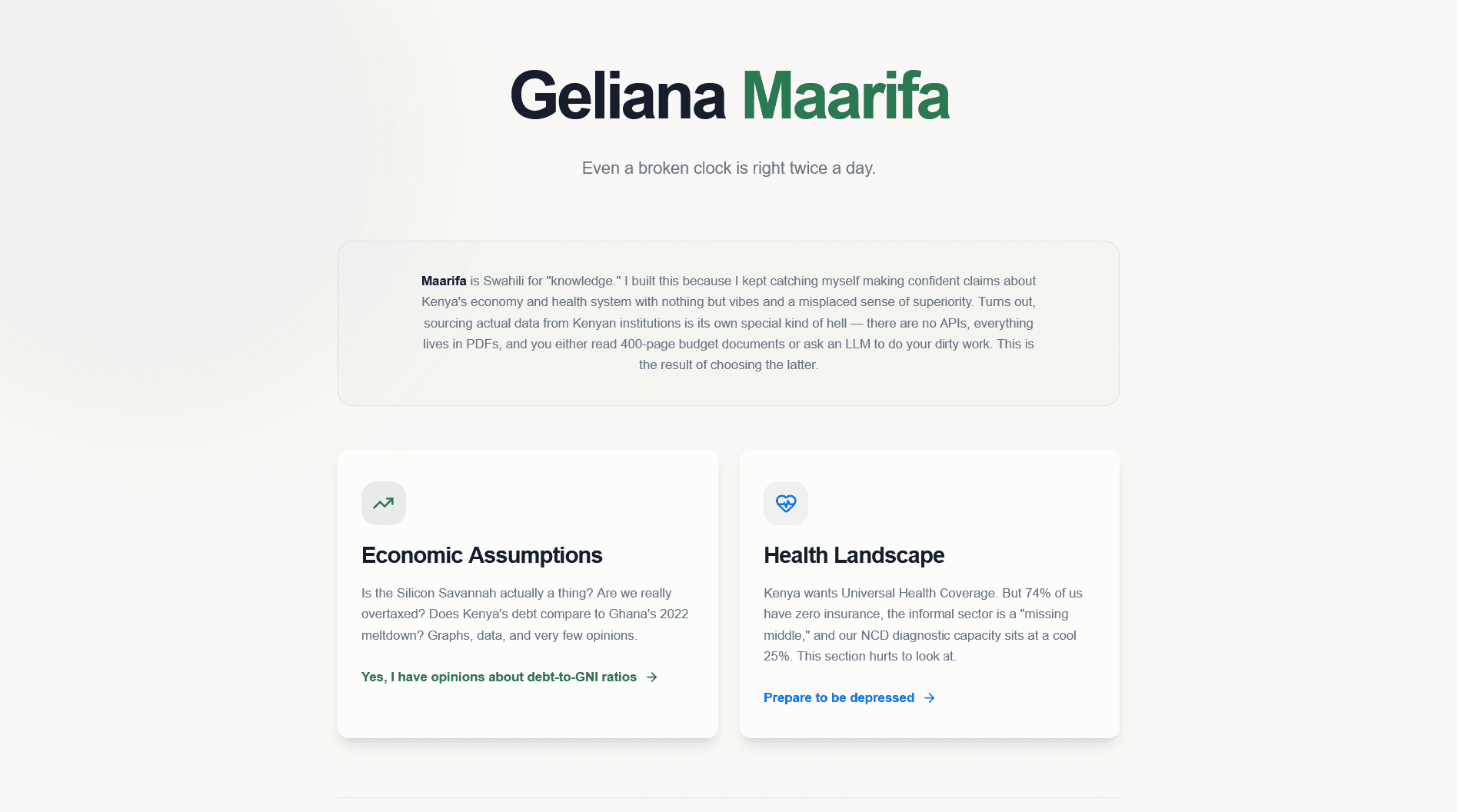 Landing Page